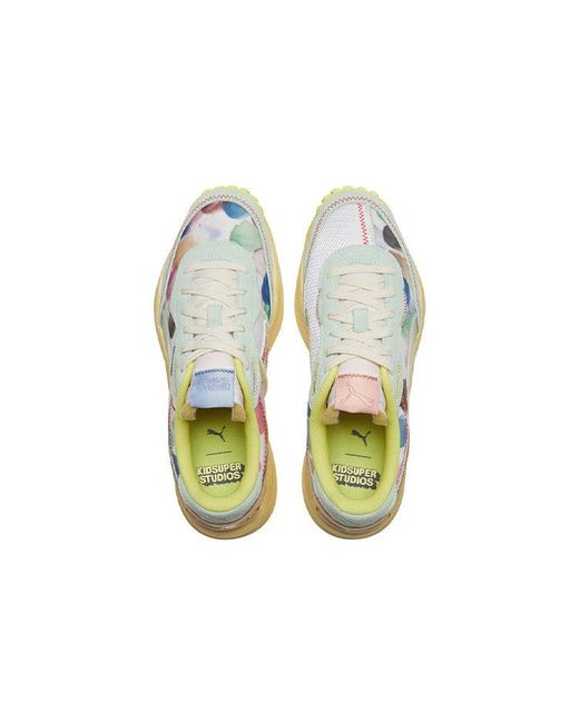 PUMA White Kidsuper Studios X Style Rider 'Watercolor Print' for men