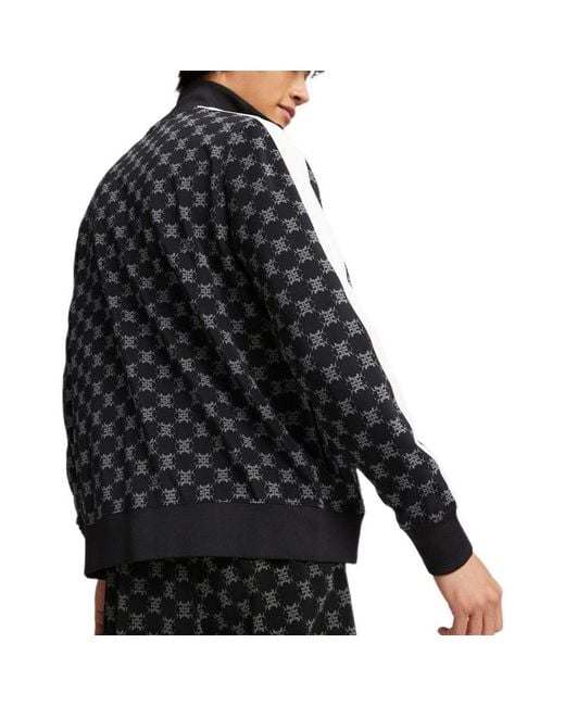 PUMA Blue T7 Printed Full Zip Track Jacket for men