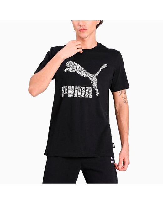 PUMA Black X Mr Doodle T-Shirt for men