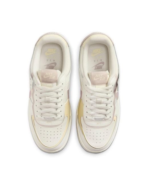 Nike White Air Force 1 Shadow Shoes