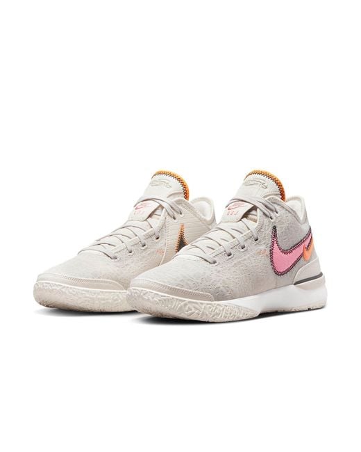 Nike Pink Zoom Lebron Nxxt Gen 'Light Orewood' for men