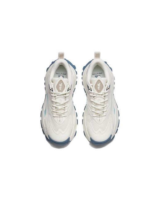 Anta White Chunky Shoes for men