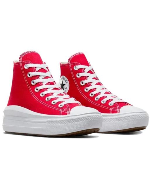 Converse Red (Wmns) Chuck Taylor All Star Move