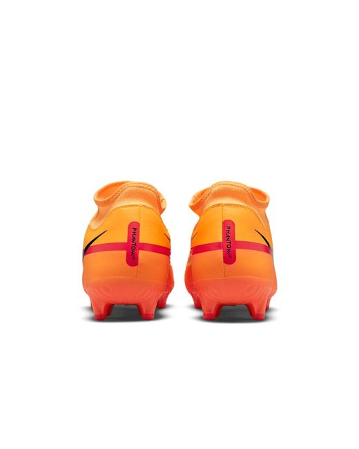 Nike Orange Phantom Gt2 Academy Dynamic Fit Mg Multi-ground Soccer Cleats for men