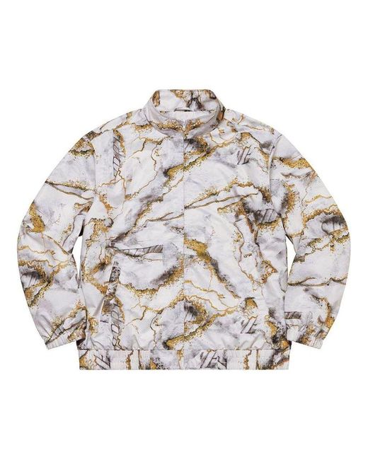 Supreme Metallic Marble Track Jacket for men