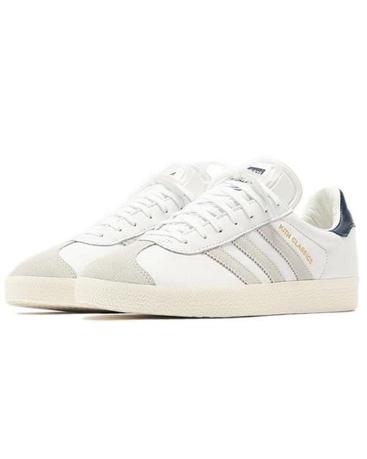 Adidas White X Kith Gazelle 'Classics Program' for men