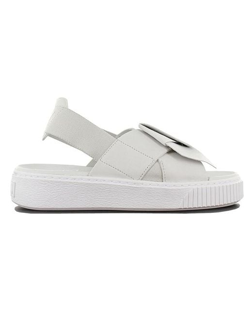 PUMA White (Wmns) Platform Sandal