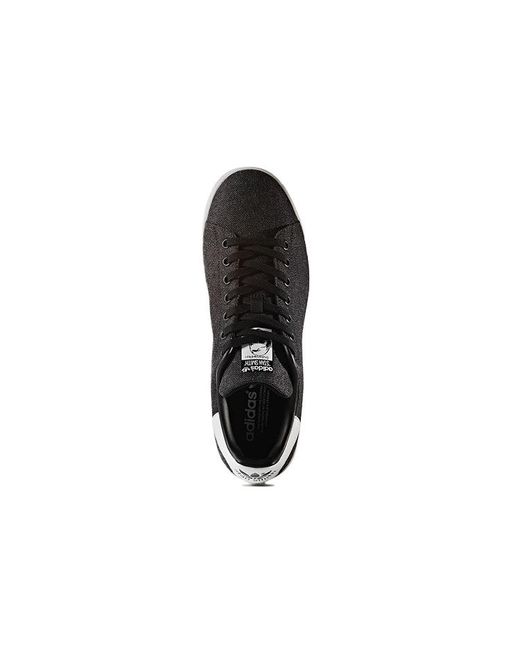Adidas Black Originals Stan Smith Denim Abc for men