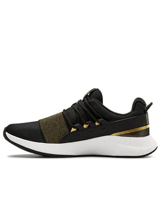 Under Armour Black (Wmns) Charged Breathe Metallic Sports Shoes