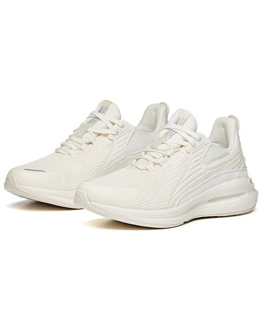 Anta White (Wmns) Running Life Series Sneakers 'Ivory'