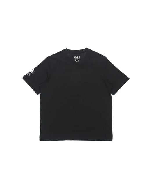Adidas Black Don Venom Tee Basketball Sports Short Sleeve for men