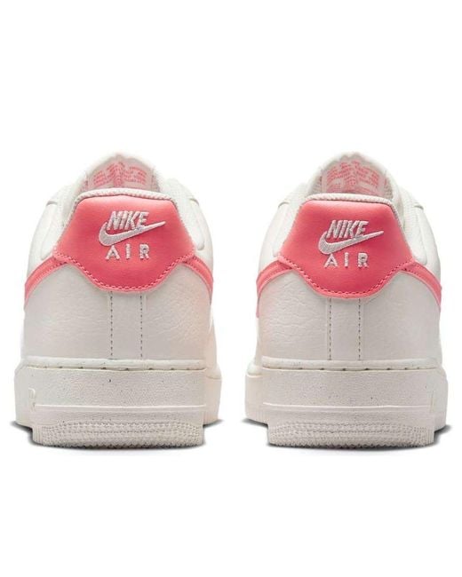 Nike (Wmns) Air Force 1 '07 Next Nature 'Sail Hot Lava' in