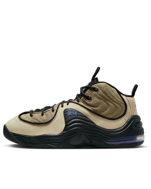 Nike Black X Stussy Air Penny 2 'Fossil' for men