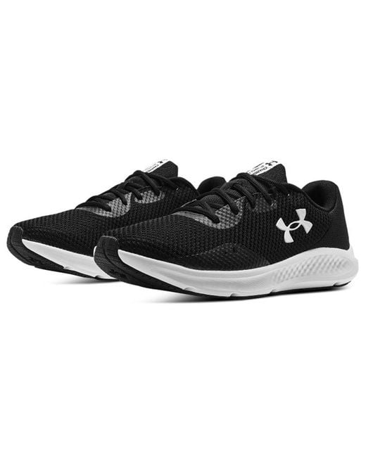 Under Armour Black Charged Pursuit 3 for men