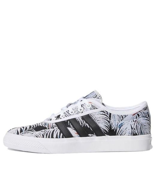 Adidas White Adi Ease 'Palm Leaves' for men
