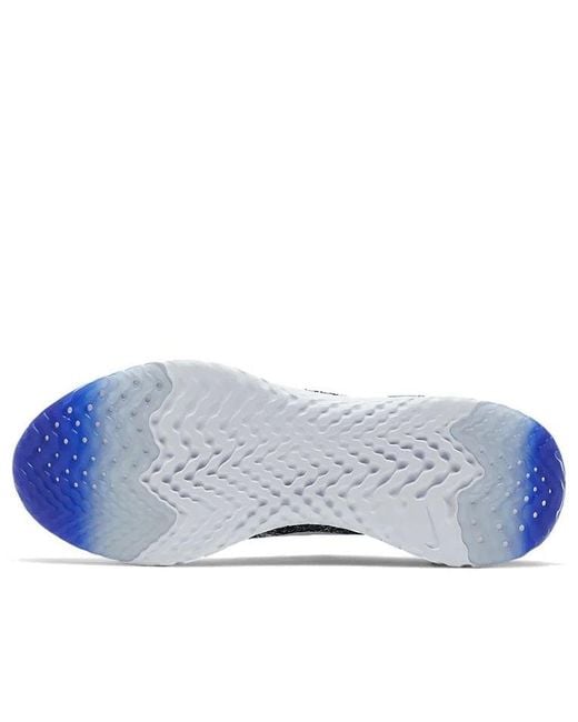 Nike Blue Epic React Flyknit 2 'Racer' for men