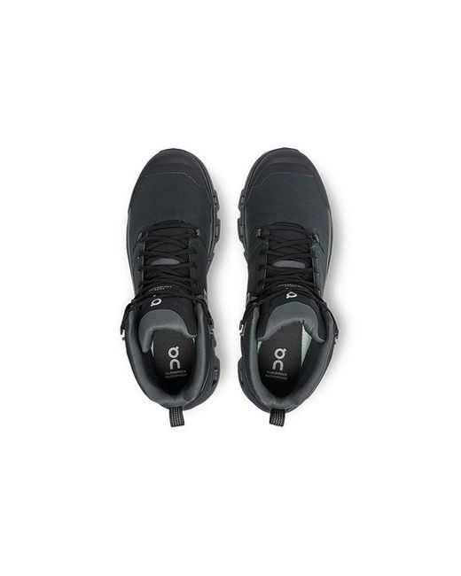 On Shoes Black Cloudrock 2 Waterproof for men