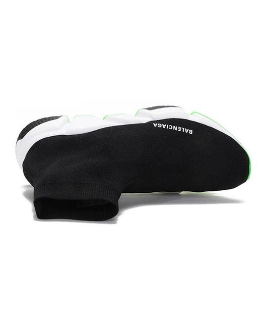 Balenciaga Black Speed Sock-Like Design Sneakers for men