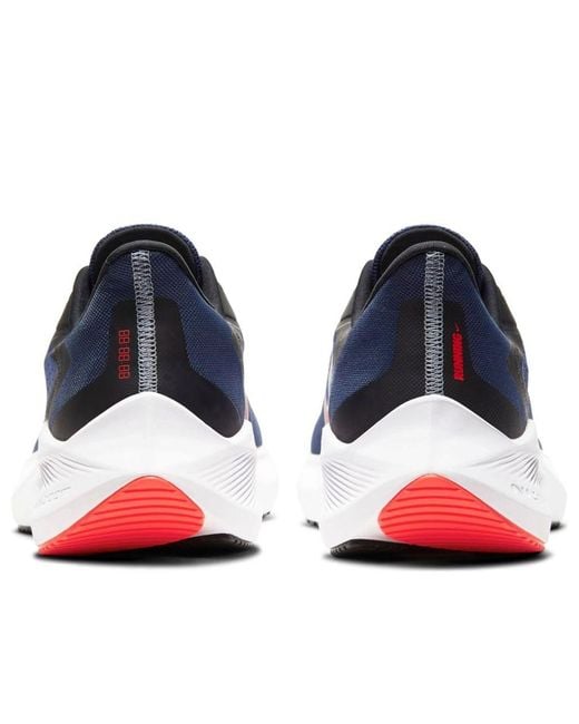 Nike Blue Zoom Winflo 7 S Running Trainers Cj0291 Sneakers Shoes for men