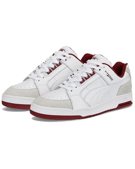 PUMA White Slipstream Lo Retro Intense' for men