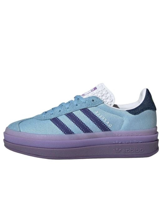 Adidas Blue (Wmns) X Kseniaschnaider Gazelle Bold 'Denim'