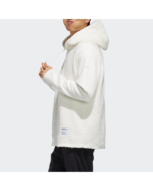 Adidas White Neo Ut Hoody Solid for men