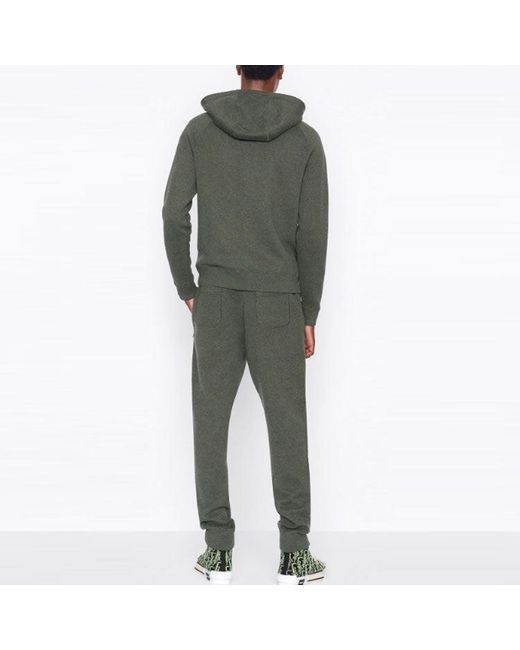 Dior Green Ss22 Cashmere Blend Knit Material Hooded Sports for men