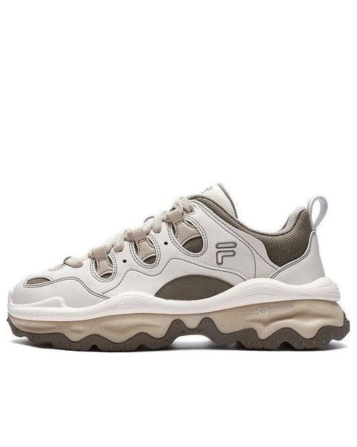 Fila White Qd96 Athletic Shoes for men