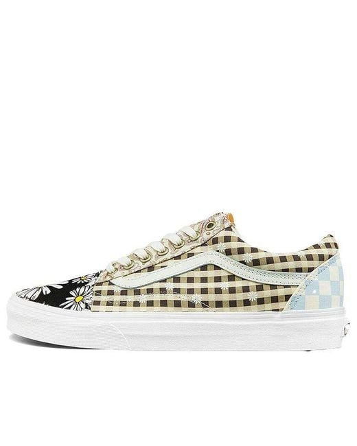 Vans White Old Skool 'Meadow Patchwork' for men