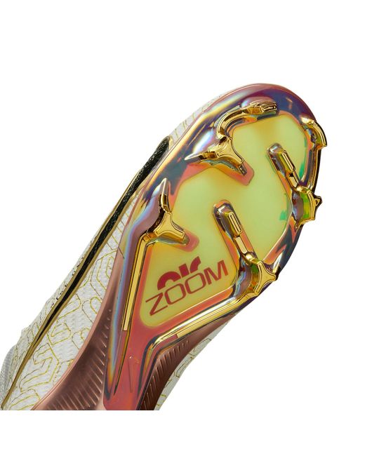 Nike White Zoom Mercurial Vapor 15 Elite Fg 'United Golden Pack' for men