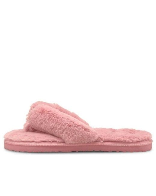 PUMA Pink (Wmns) Fluff Flip Slide 'Lotus'