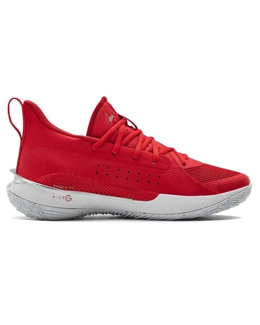 Under Armour Red Curry 7 Team for men
