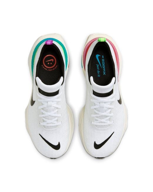 Nike White Invincible Run 3 Se Lightning Fushsia Dream' for men