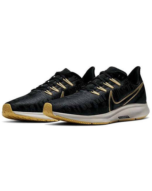 Nike Black (Wmns) Air Zoom Pegasus 36 Premium Metallic'