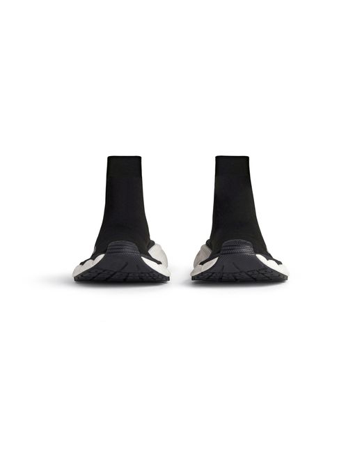 Balenciaga Black 3Xl Sock Sneakers Recycled Knit' for men