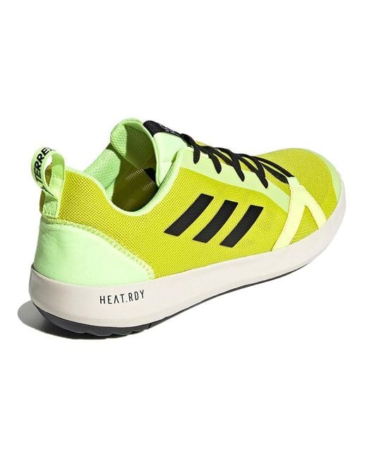 Adidas Green Terrex Climacool Boat 'Fluorescent' for men