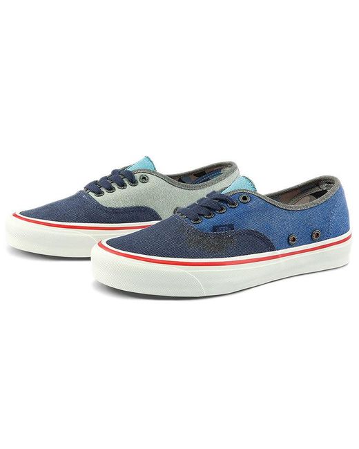 Vans Blue Nigel Cabourn X Og Authentic Lx 'Crazy Mix' for men