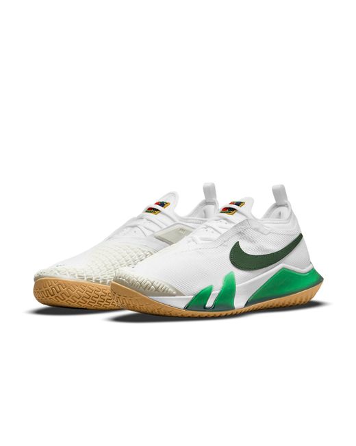 Nike Green Court React Vapor Nxt Gorge' for men