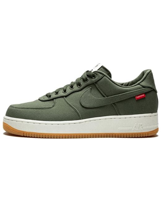 Nike Green X Supreme Air Force 1 Low Premium 08 Nrg 'Cargo Khaki' for men