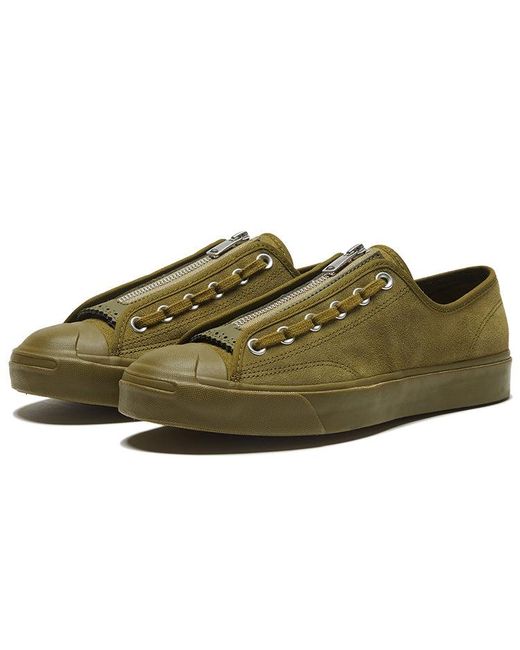 Converse Green Jack Purcell Zip for men