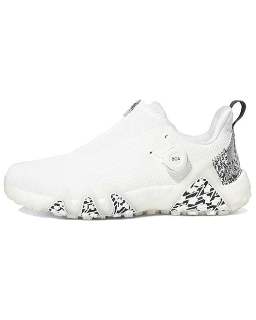Adidas White Code Chaos 22 Boa Spikeless Golf for men