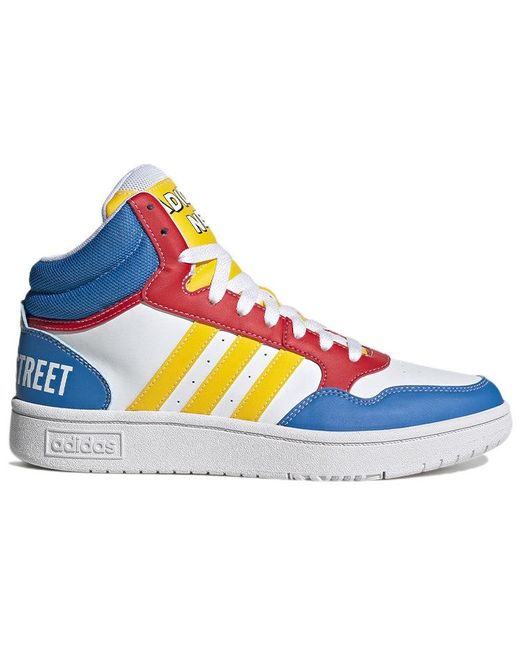 Adidas Neo X Hoops 3.0 Mid Ses Sneakers/shoes in Blue for Men | Lyst