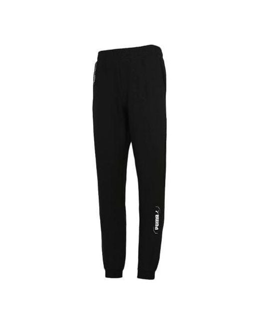 PUMA Black Nu-Tility Trousers for men