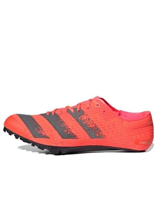 Adidas Red Adizero Finesse Spikes 'Signal' for men