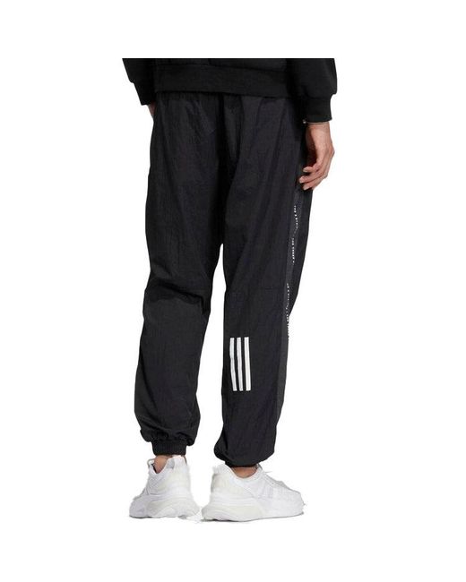 Adidas Black Wording Pants for men