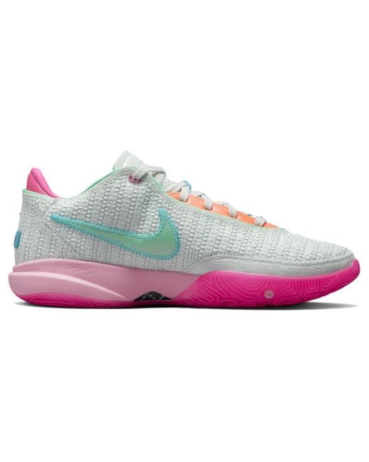 Nike White Lebron 20 Ep 'Time Machine' for men