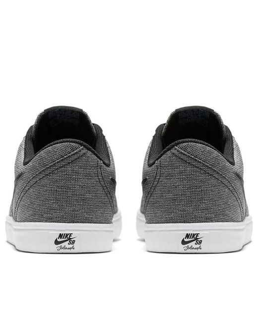 Nike Brown Check Solarsoft Canvas Sb for men