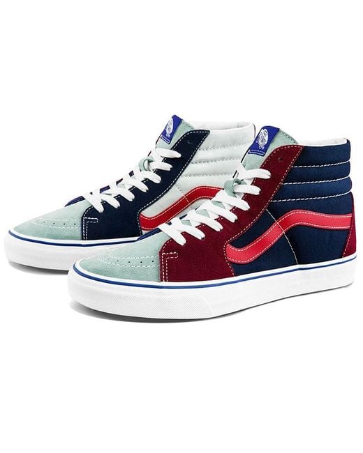 Vans Blue (Wmns) Sk8-Hi (Mix & Match) Multi