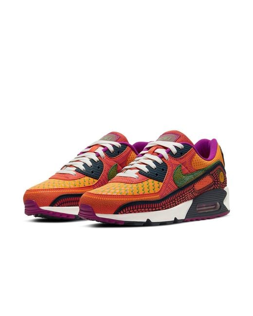 Nike Red Air Max 90 'Da De Muertos' for men