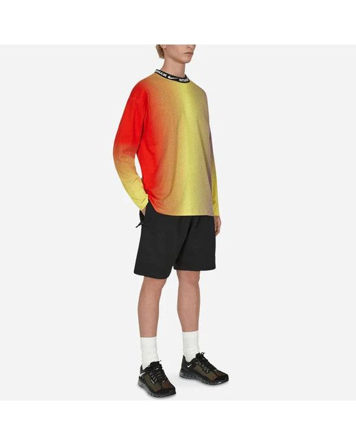 Nike Orange X Stussy Fw22 Tee 8 Ball' Do5309-902 for men